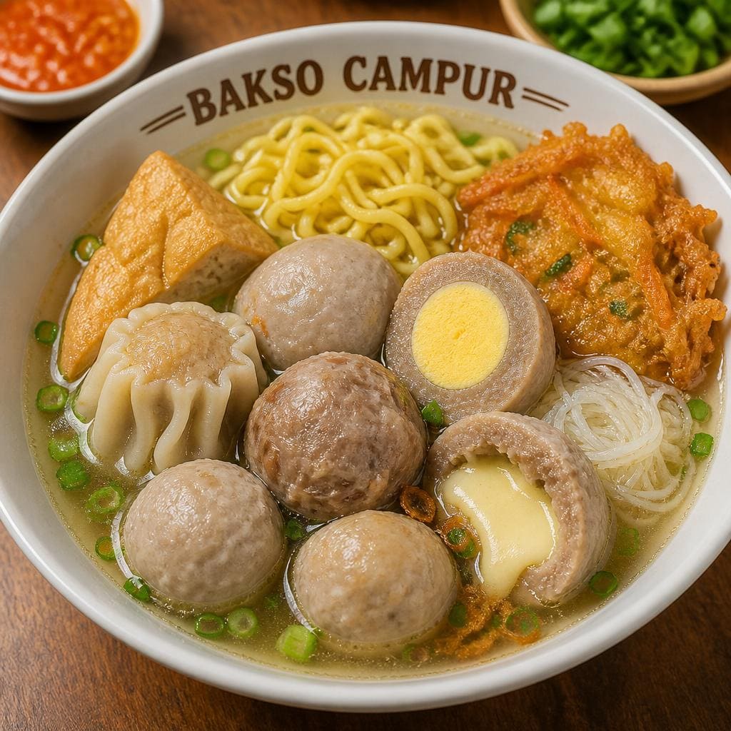 Bakso Campur dari kategori bakso dan bakwan Gopek House